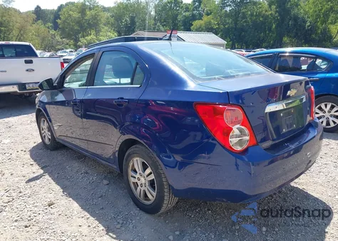 2012 Chevrolet Sonic 2Lt z USA, uszkodzony, nr VIN 1G1JC5SH9C4202532